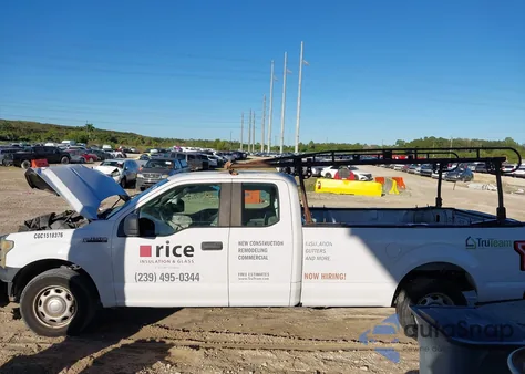 2016 Ford F-150 Xl из США, поврежденный, VIN 1FTEX1CF2GKD66659